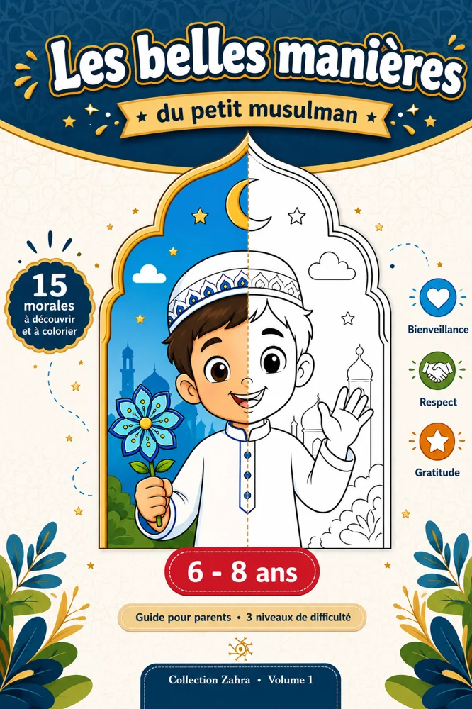 Visuel officiel de Nour Kids, Les belles manières du musulman